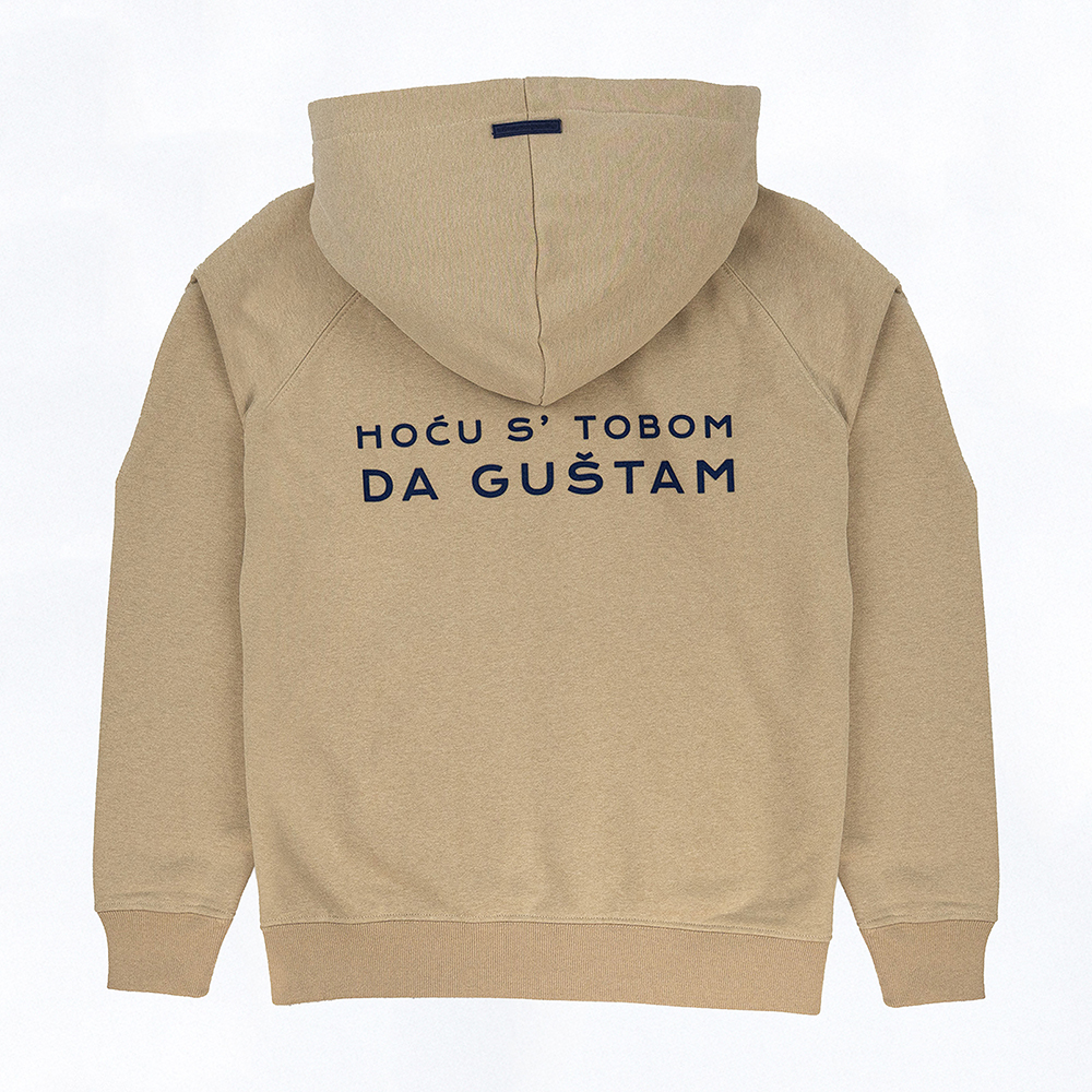 KENOVA? / HOĆU S’ TOBOM DA GUŠTAM • Muški Zip Duks