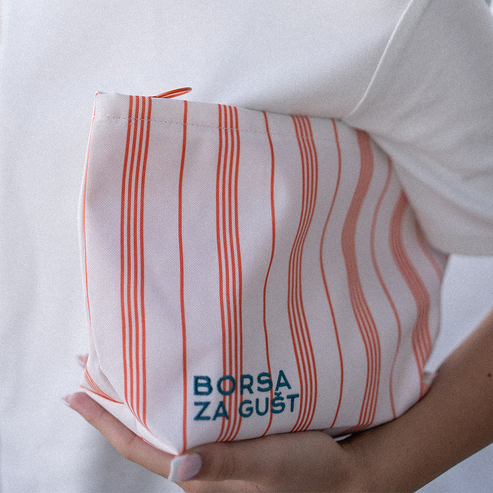 PAŠTA, VINO, MORE & AMORE / BORSA ZA GUŠT • Set Torba + Neseser