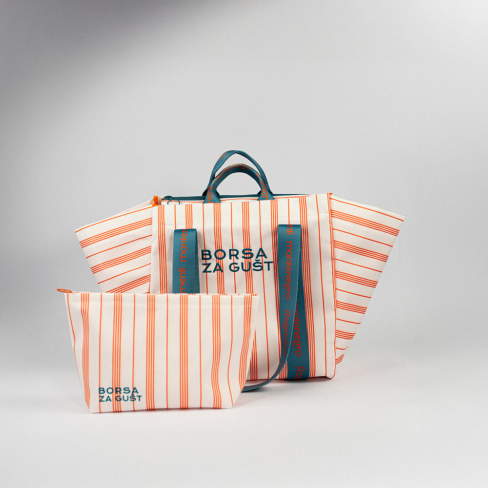 PAŠTA, VINO, MORE & AMORE / BORSA ZA GUŠT • Set Torba + Neseser